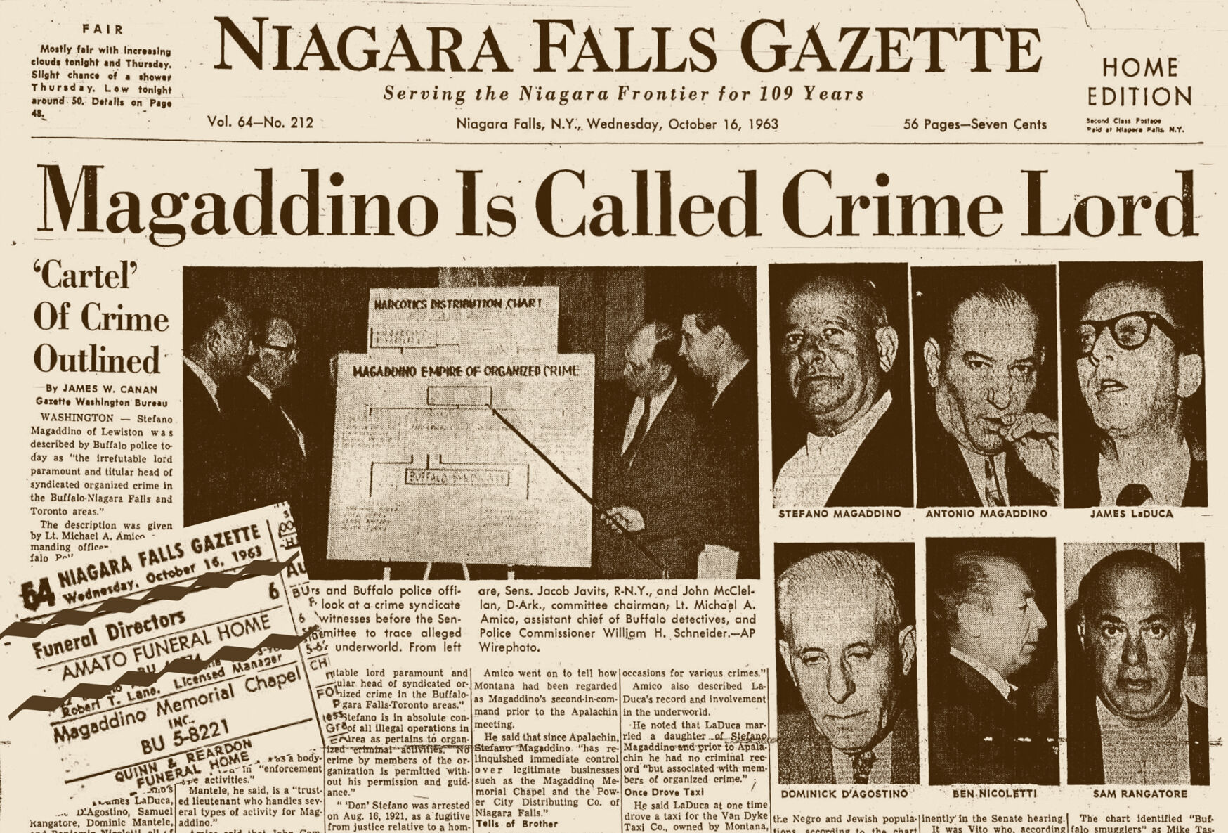 gazette hed and ad